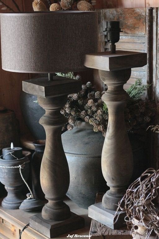 Balusterlamp sober vierkant, Ophalen of Verzenden, Www.jufbrocante.nl, Www.jufbrocante.nl, Www.jufbrocante.nl