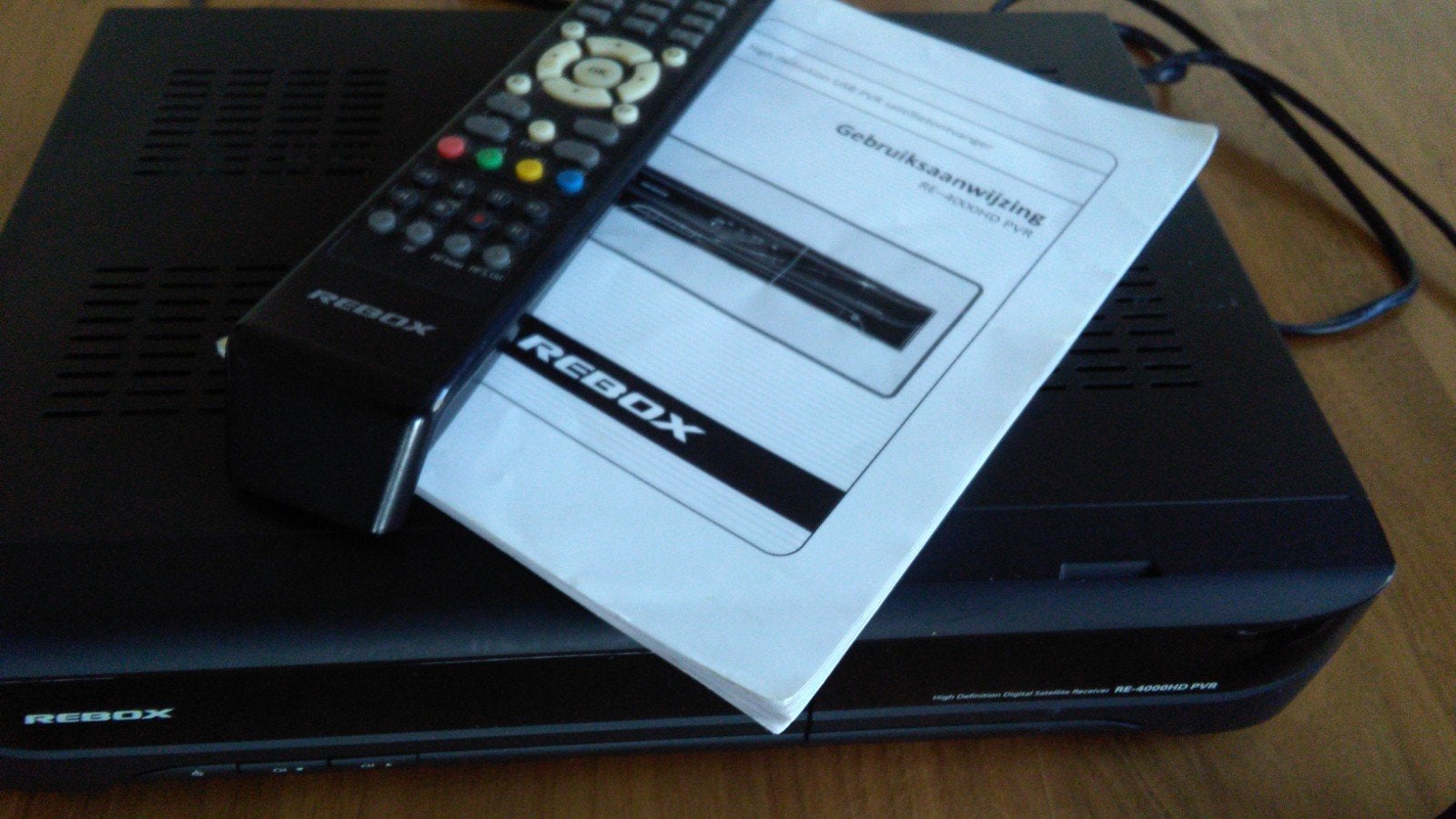 Rebox RE-4000HD PVR, Ophalen
