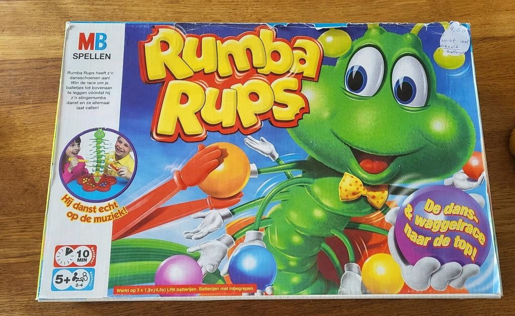 Rumba Rups 4+ /Scatterpillar Scramble • Hasbro/MB spel, Ophalen, MB Spellen