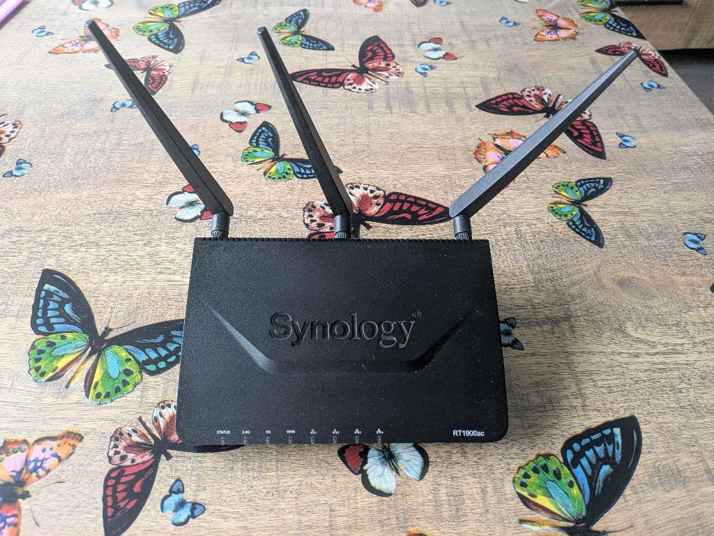 Synology RT1900ac, Ophalen of Verzenden, Gebruikt, Router met modem, Synology