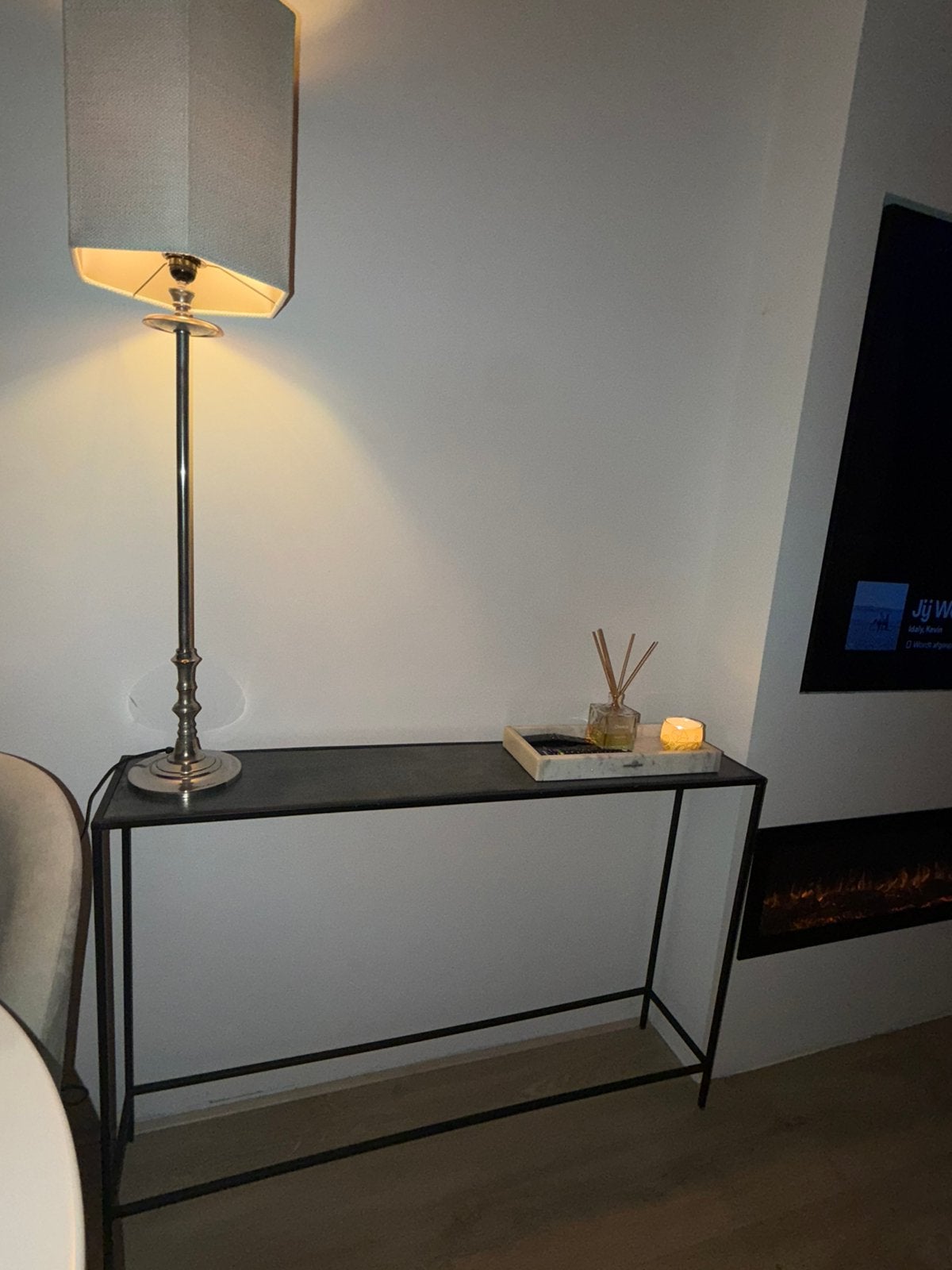 Side tafel Maison manon, Ophalen, Zo goed als nieuw, Minder dan 100 cm