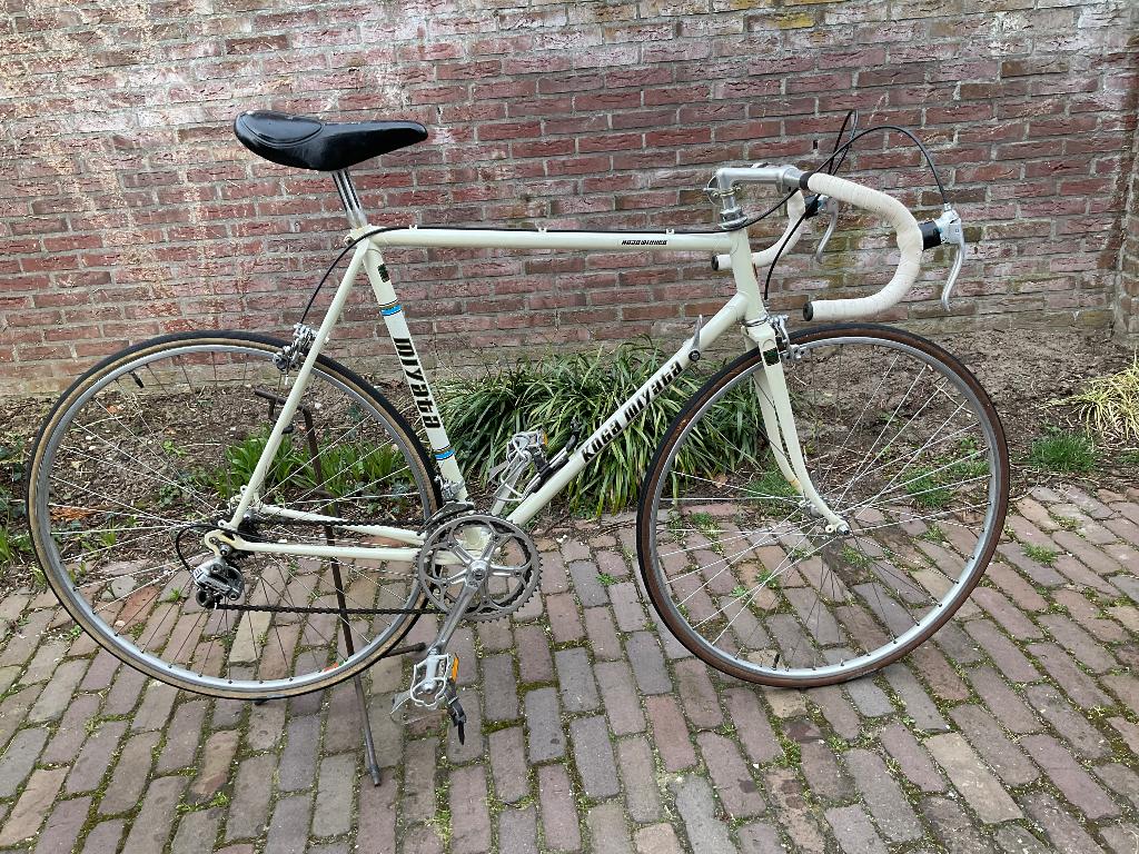 Koga Miyata racefiets, Fietsen en Brommers, Fietsen | Oldtimers, Ophalen, Jaren '60 of nieuwer, Velgrem, Koga Miyata