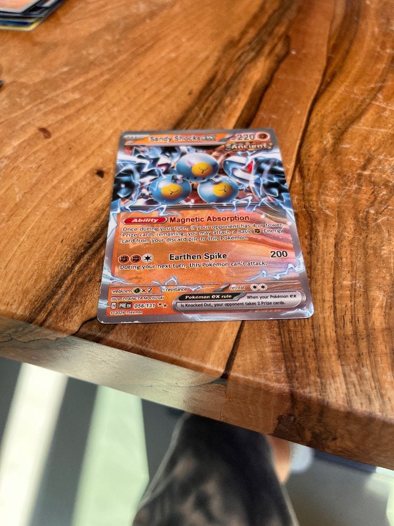 Sandy Shocks ex 056/131 - Pokémon kaart, Ophalen of Verzenden, Gebruikt, Losse kaart, Foil