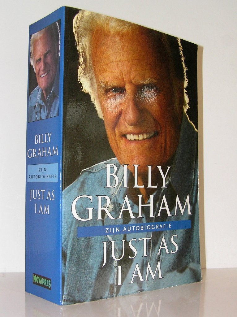 Billy Graham - Zijn autobiografie Just as I am (Nederlands), Boeken, Ophalen of Verzenden, Zo goed als nieuw, Christendom | Katholiek