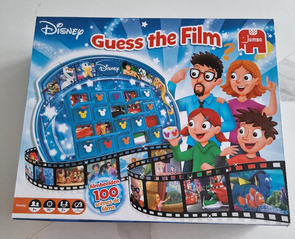 Jumbo Disney Guess the Film, Vijf spelers of meer, Ophalen of Verzenden, Zo goed als nieuw, Jumbo