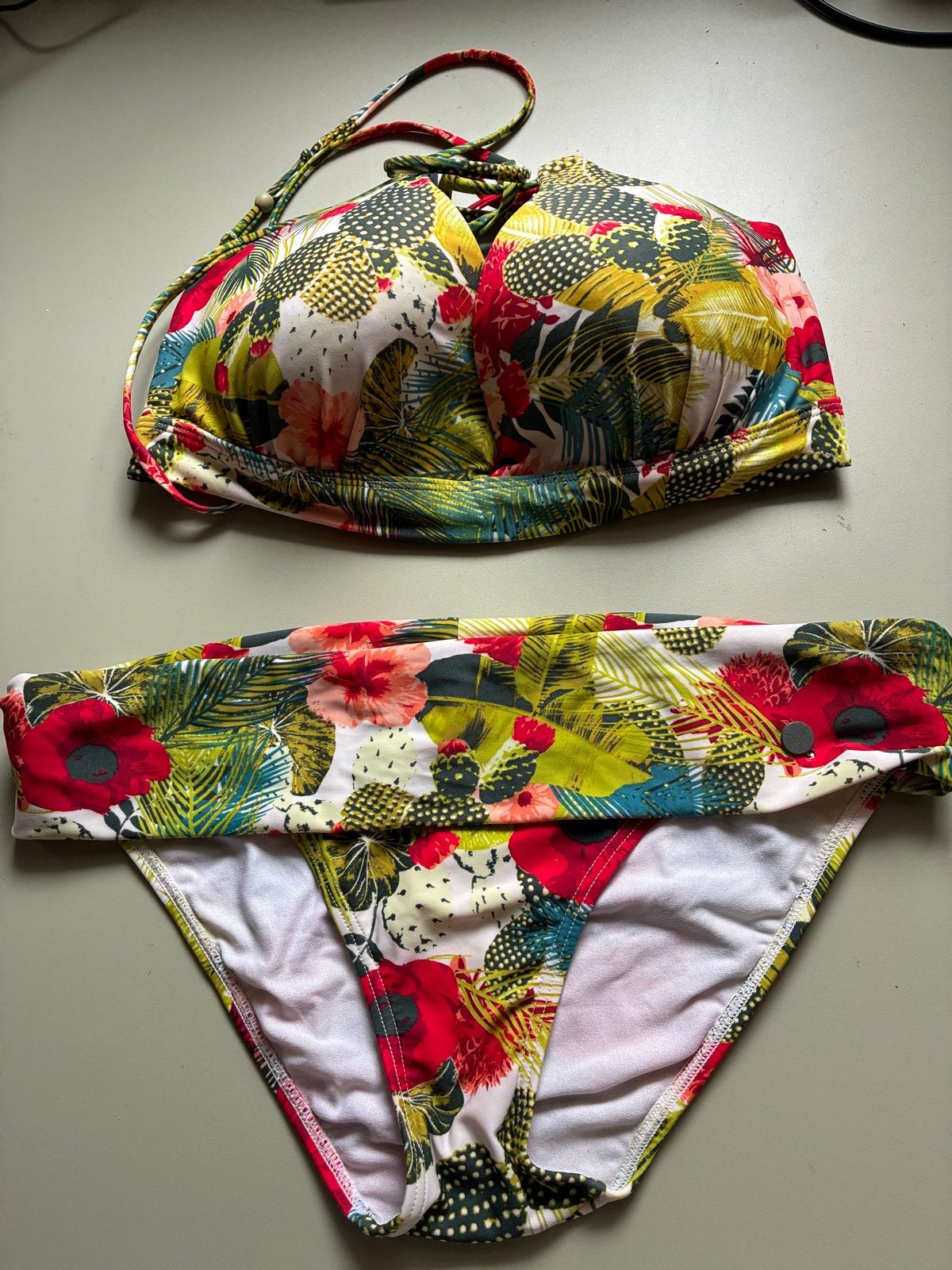 Beachlife Bikini 40D Tropical Print Beugel, Ophalen of Verzenden, Gedragen, Meerkleurig, Bikini