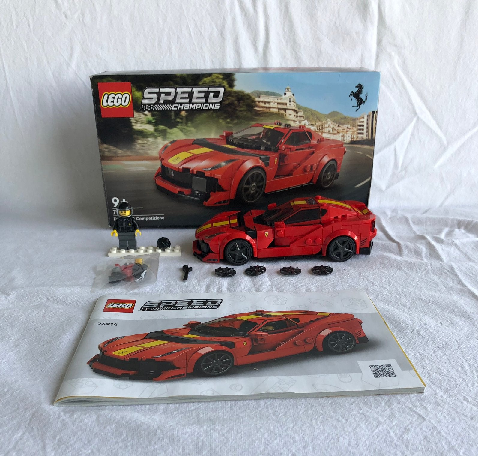 Lego SC 76914 - Ferrari 812 Competizione - JB78, Lego, Lego, Lego, Zo goed als nieuw
