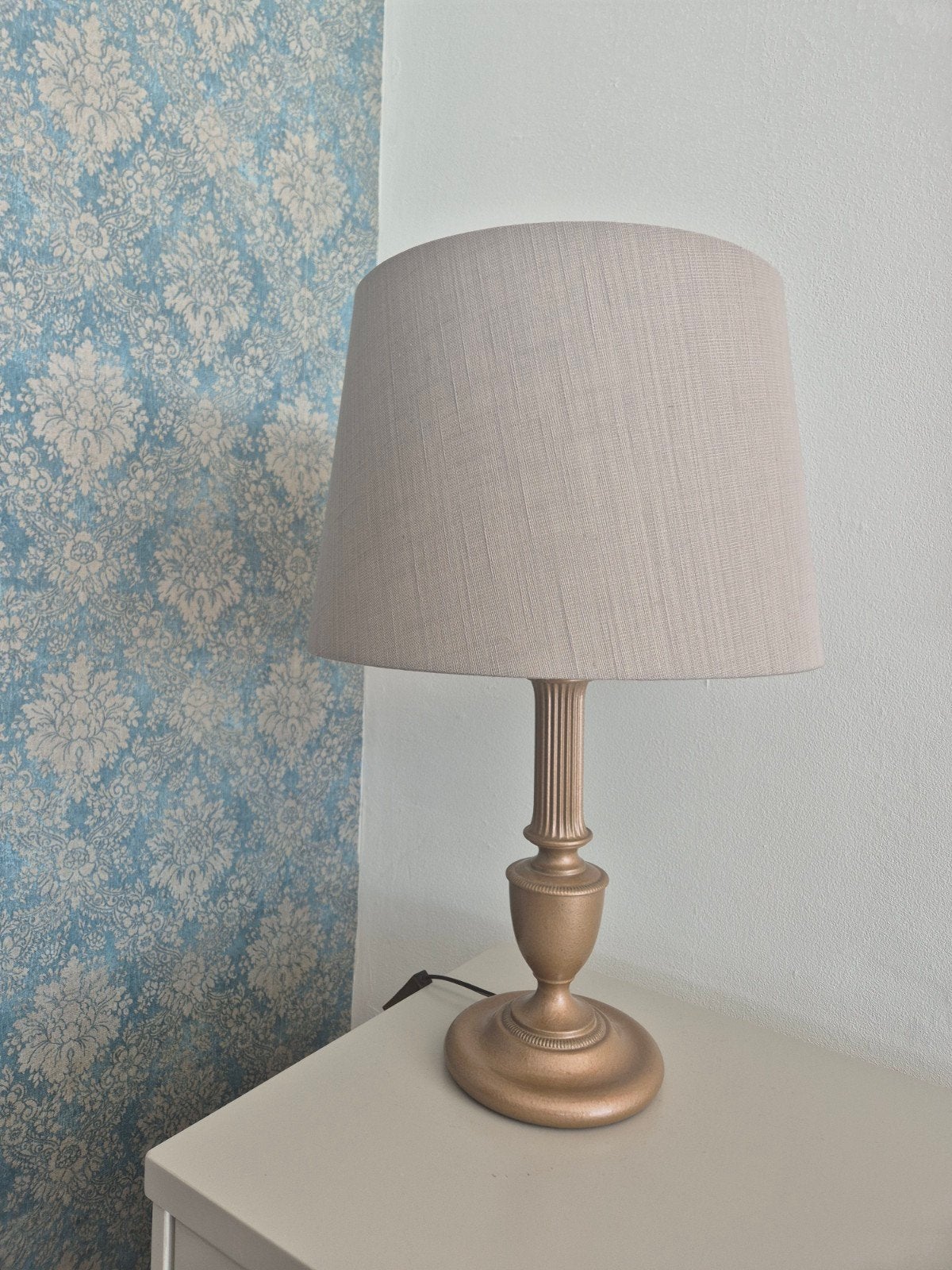 Mooie schemerlamp in zeer goede staat!, Beige, Ophalen, Schemerlamp