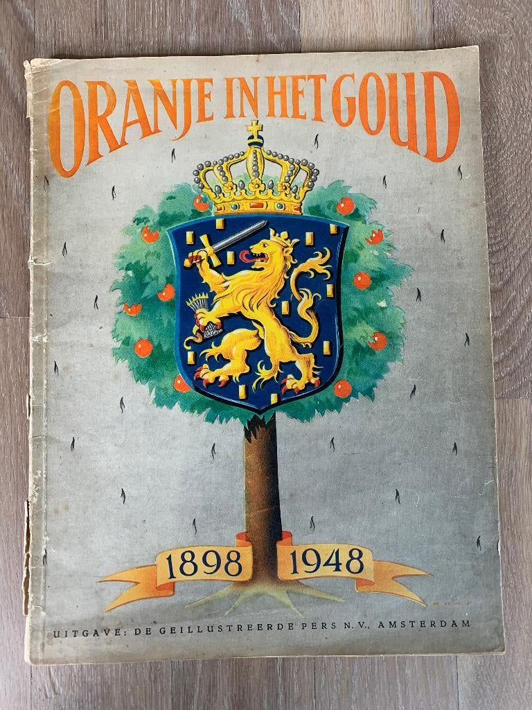 Koninklijk huis / Koningin Wilhelmina., Ophalen of Verzenden, Gebruikt, Nederland, Tijdschrift of Boek
