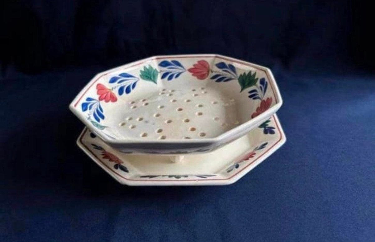 Boerenbont fruittest 483A, Ophalen of Verzenden, Gebruikt, Aardewerk, Schaal of Schalen