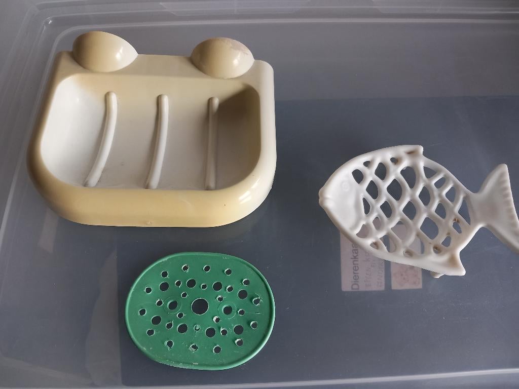 Zeepbakjes div modellen, Huis en Inrichting, Ophalen of Verzenden, Gebruikt, Overige kleuren
