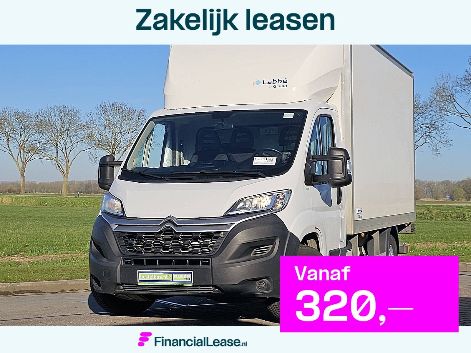 CITROEN JUMPER 2.2 bakwagen laadklep!, Gebruikt, Citroën, Wit, Bedrijf