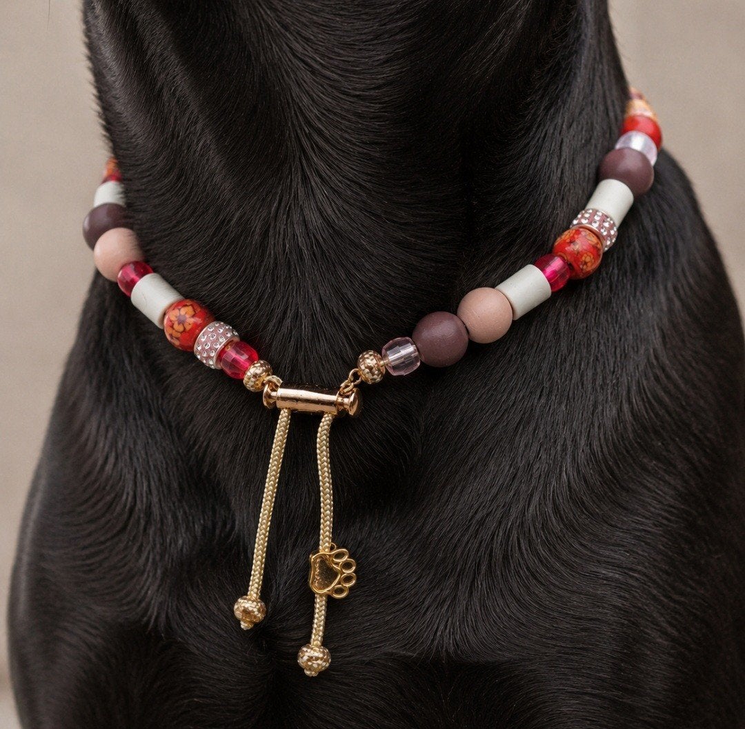 Anti Tekenketting voor de hond | ZalmRoze, Ophalen of Verzenden, Nieuw, Halsband