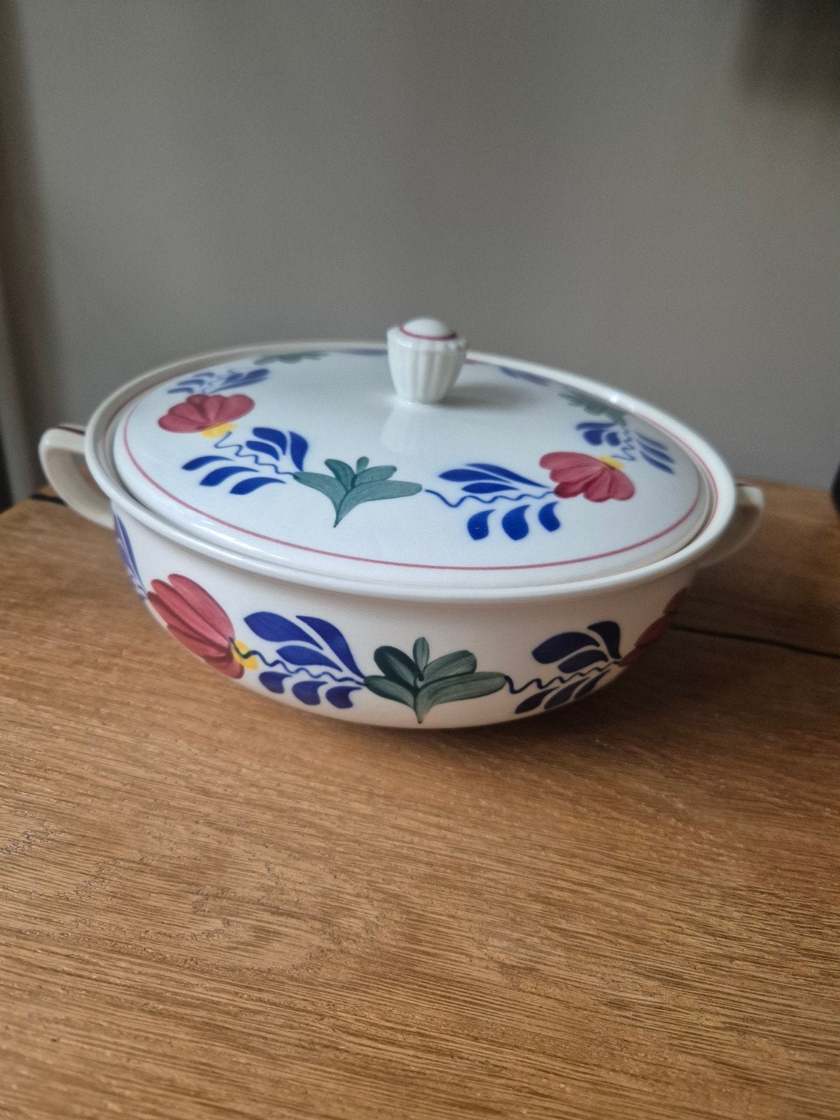 boerenbont dekschaal, Ophalen