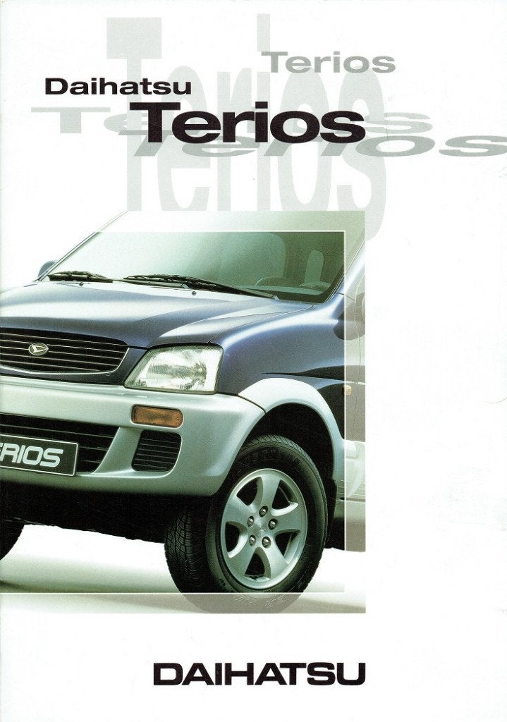 Folder Daihatsu Terios (1997), Verzenden, Gelezen, Overige merken