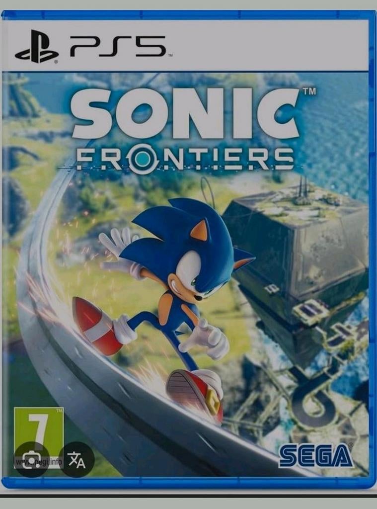 AMPER GESPEELD! Sonic frontiers ps5 playstation 5, Ophalen of Verzenden, Zo goed als nieuw
