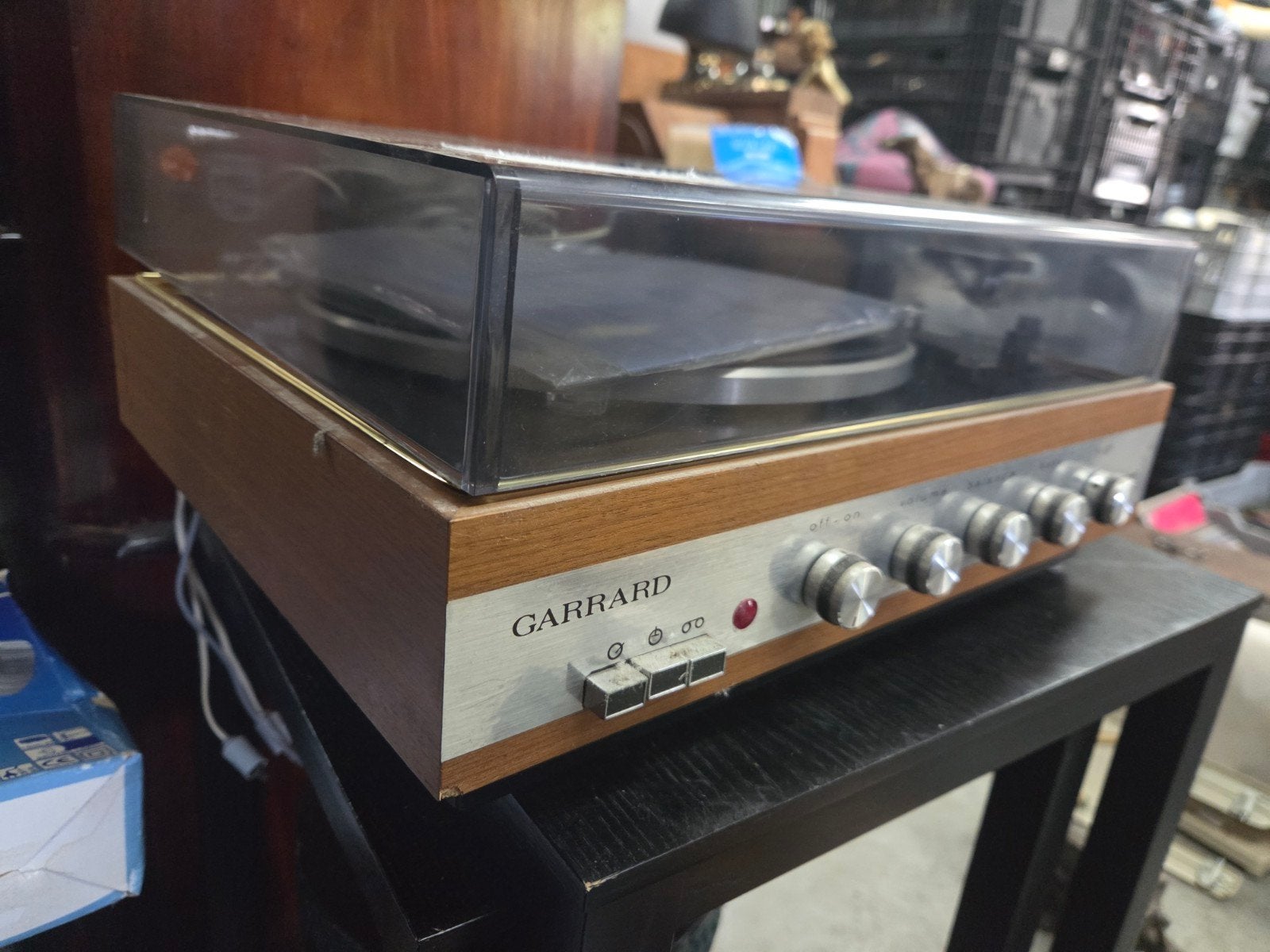 Garrard SP 25 MK III Platenspeler met Shure 75-6 element, Gebruikt, Automatisch, Platenspeler, Ophalen