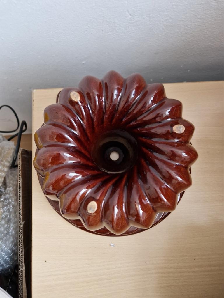 Vintage grote tulband puddingvorm West Germany., Ophalen of Verzenden