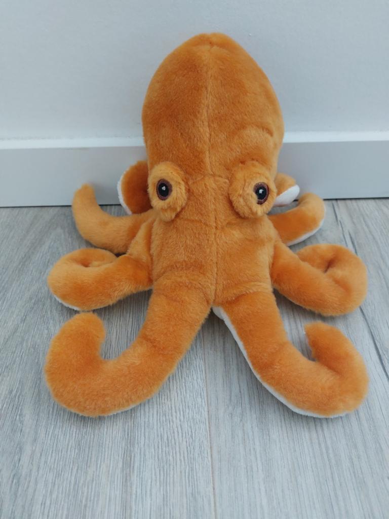 Knuffel octopus nature planet octopus inktvis L1841, Ophalen of Verzenden, Zo goed als nieuw, Overige typen