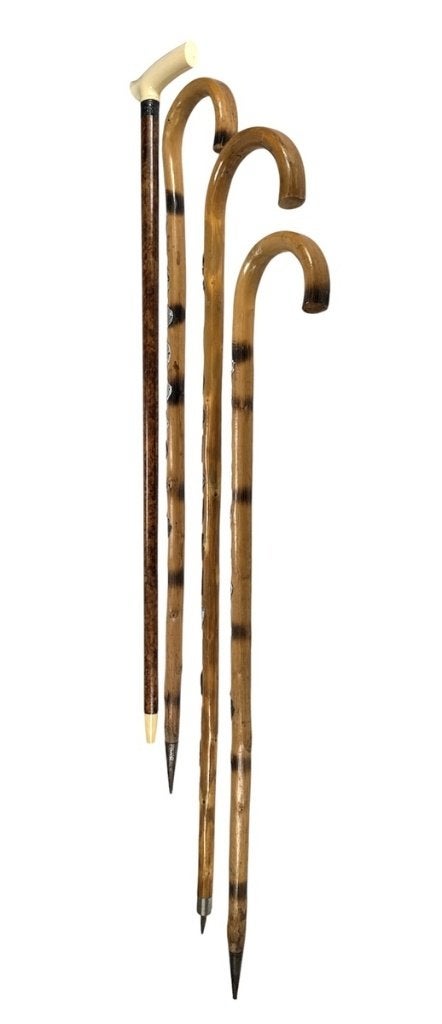 365. Houten wandelstokken - Zwitserland, 20e eeuw, Ophalen