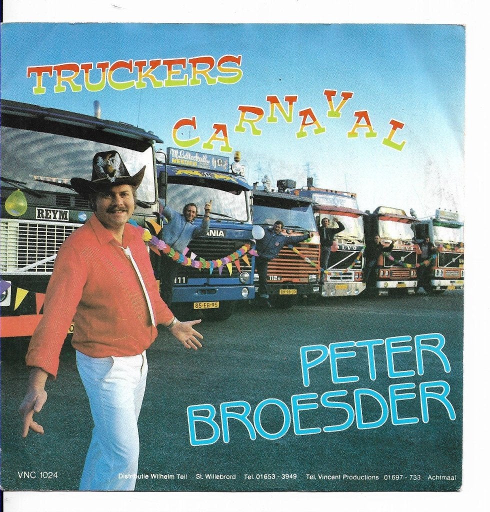 Peter Broesder, Cd's en Dvd's, 7 inch, Ophalen of Verzenden, Zo goed als nieuw, Beschermende buitenhoes