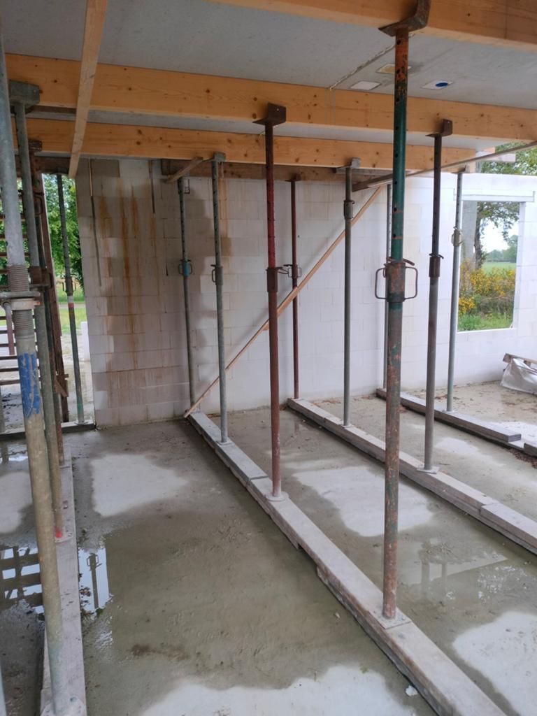 350m Baddingen, balkhout, houten balken, Ophalen, Gebruikt, Balk, Overige houtsoorten