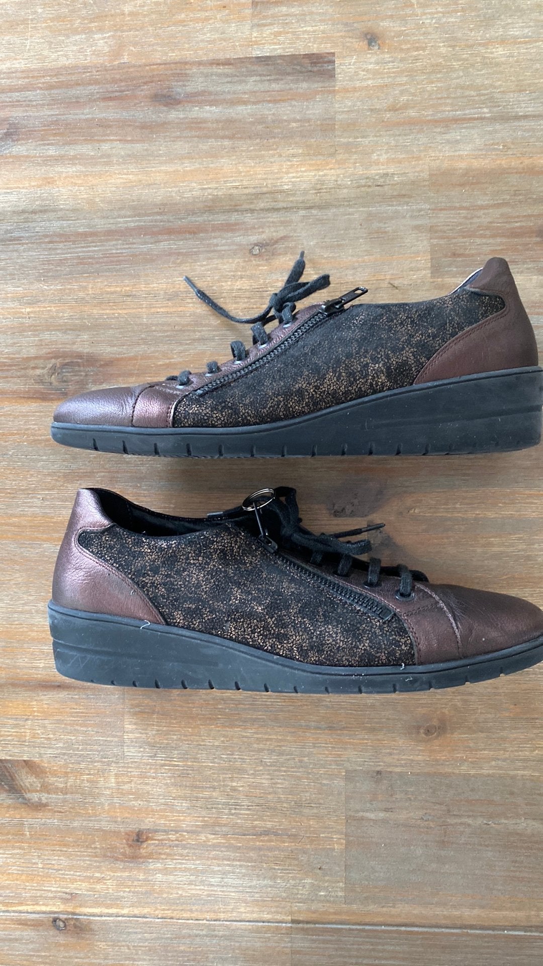 Solidus damesschoenen 6,5 K, Kleding | Dames, Ophalen of Verzenden, Gedragen, Bruin, Schoenen met lage hakken