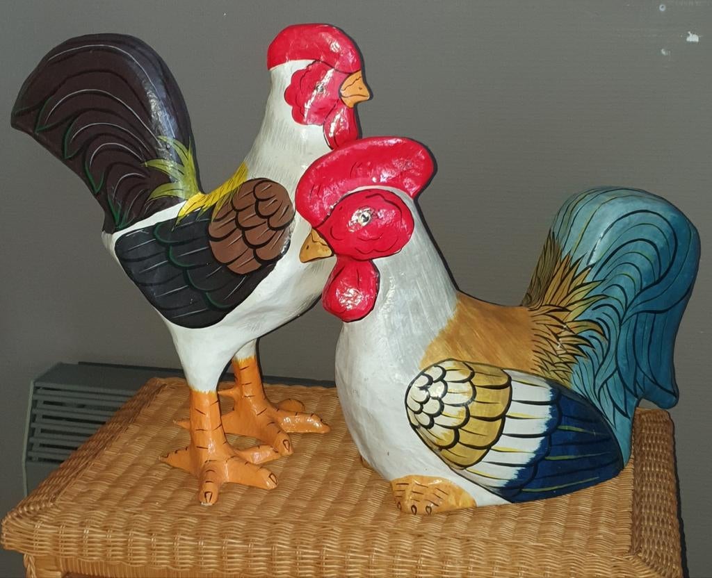 Decoratieve kip en haan, 1 speler, Ophalen
