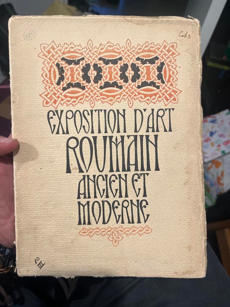 Exposition de l’Art Roumain (1925) – zeldzame kunstcatalogus, Ophalen of Verzenden, Gelezen, Overige onderwerpen