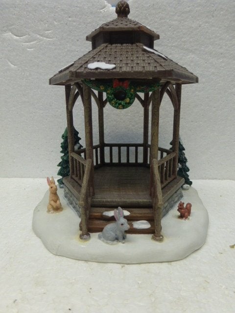 lemax Winterpaviljoen kerstdorp kersthuisje scenery kerst, Diversen, Kerst, Ophalen of Verzenden, Zo goed als nieuw