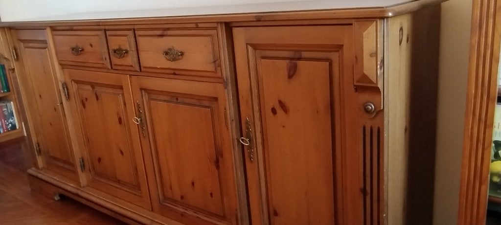 Creafort dressoir geloogd grenen, Ophalen