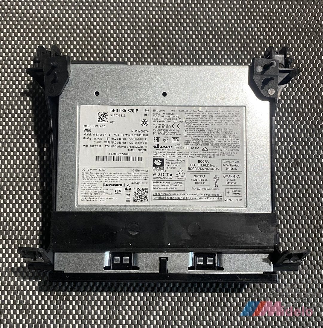 VW GOLF VIII MULTIMEDIA SYSTEEM 5H0035820P, Gebruikt, -, -, Ophalen of Verzenden