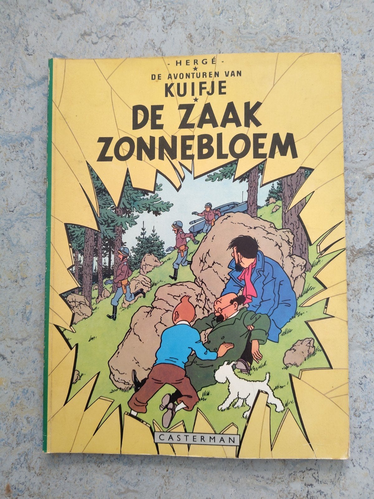 Kuifje: De Zaak Zonnebloem - Casterman, Boeken, Eén stripboek, Ophalen of Verzenden, Gelezen, Hergé