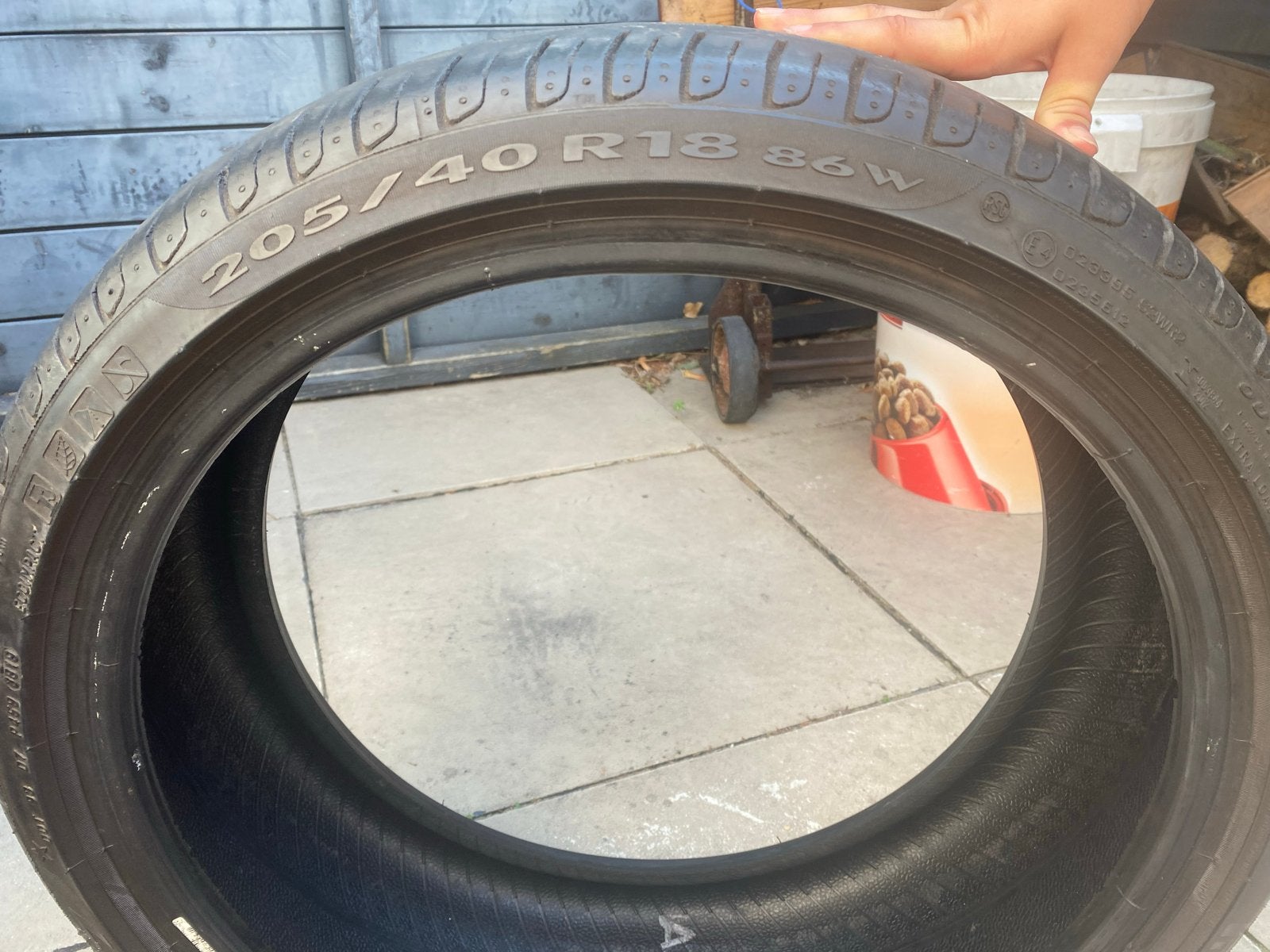 Pirelli Cinturato P7 Run Flat 205/40 R18, Ophalen