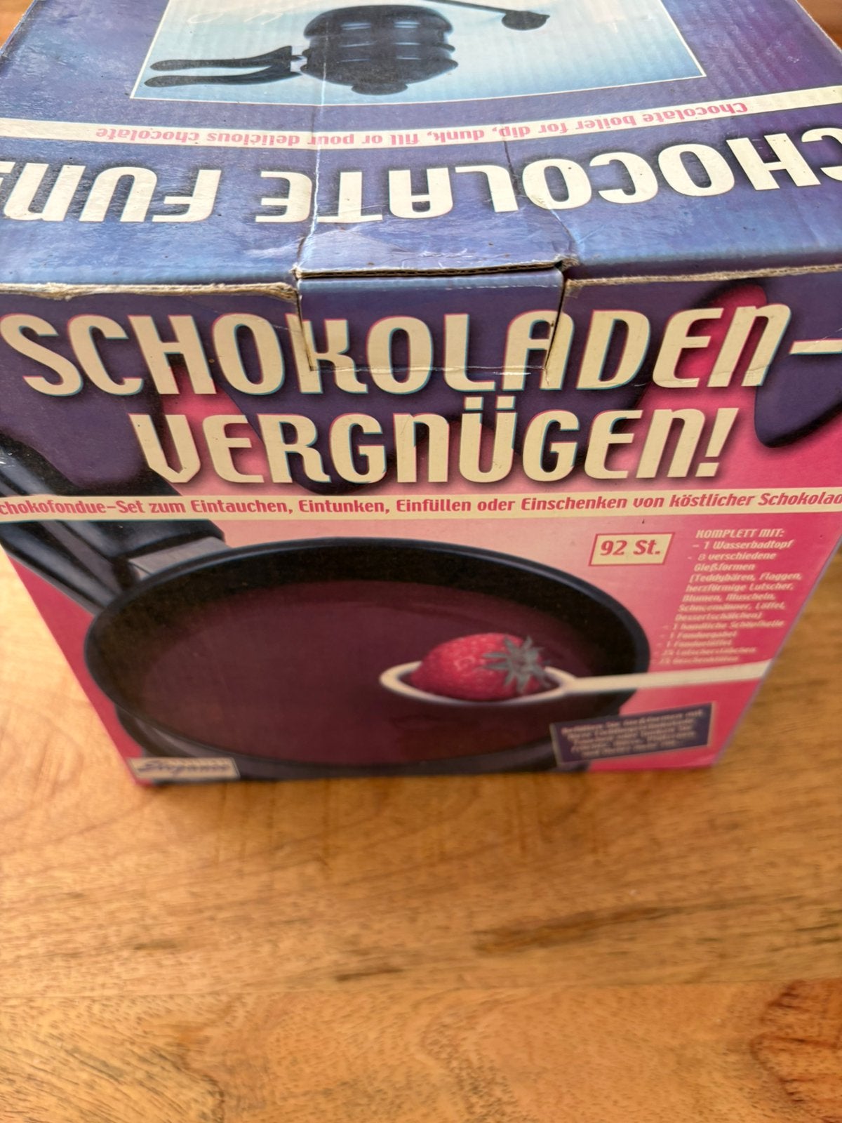 Chocolade fondueset, Ophalen of Verzenden, Nieuw, Waxinelicht, Fondueset