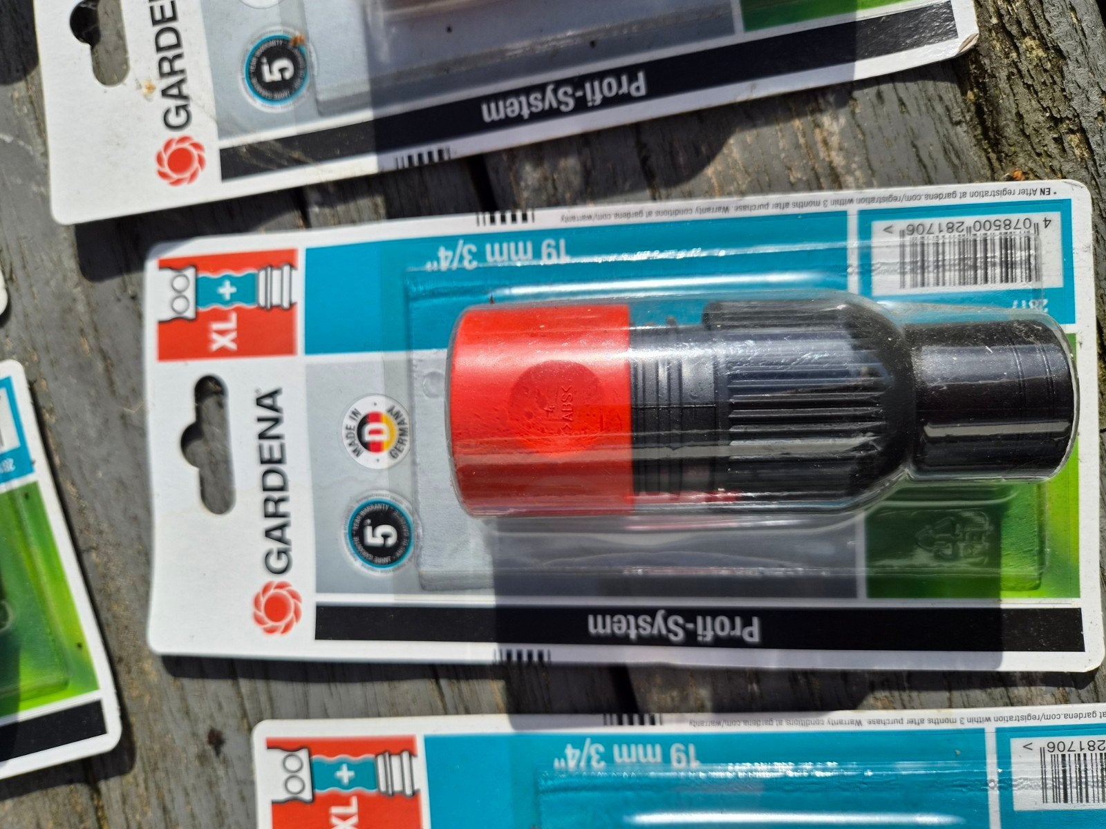 Gardena Profi-System Tuinslangkoppeling 19 mm 3/4", Tuin en Terras, Ophalen of Verzenden, Nieuw, Tuinslangkoppeling