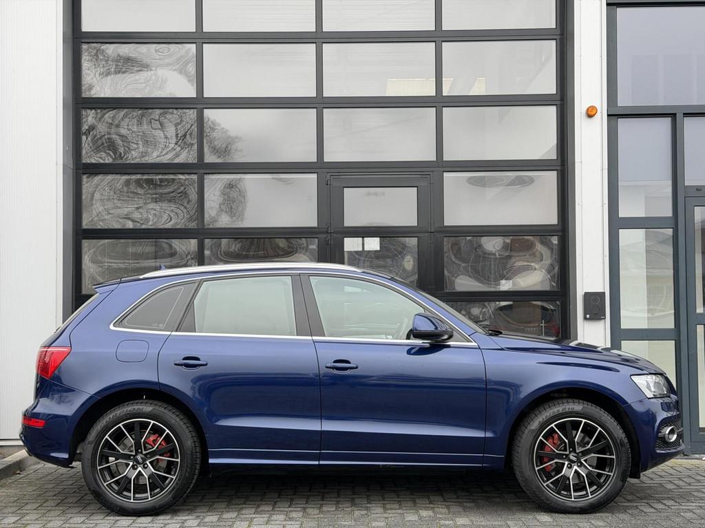 Audi Q5 3.2 FSI quattro Pro Line / S-line / Audi Exclusive, Gebruikt, Blauw, Bedrijf, Vierwielaandrijving
