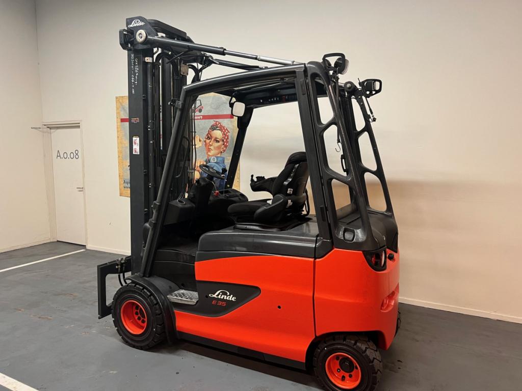 Linde E35HL-387 Heftruck, Zakelijke goederen, Machines en Bouw | Heftrucks en Intern transport, Niet ingevuld, 3000 tot 4000 kg
