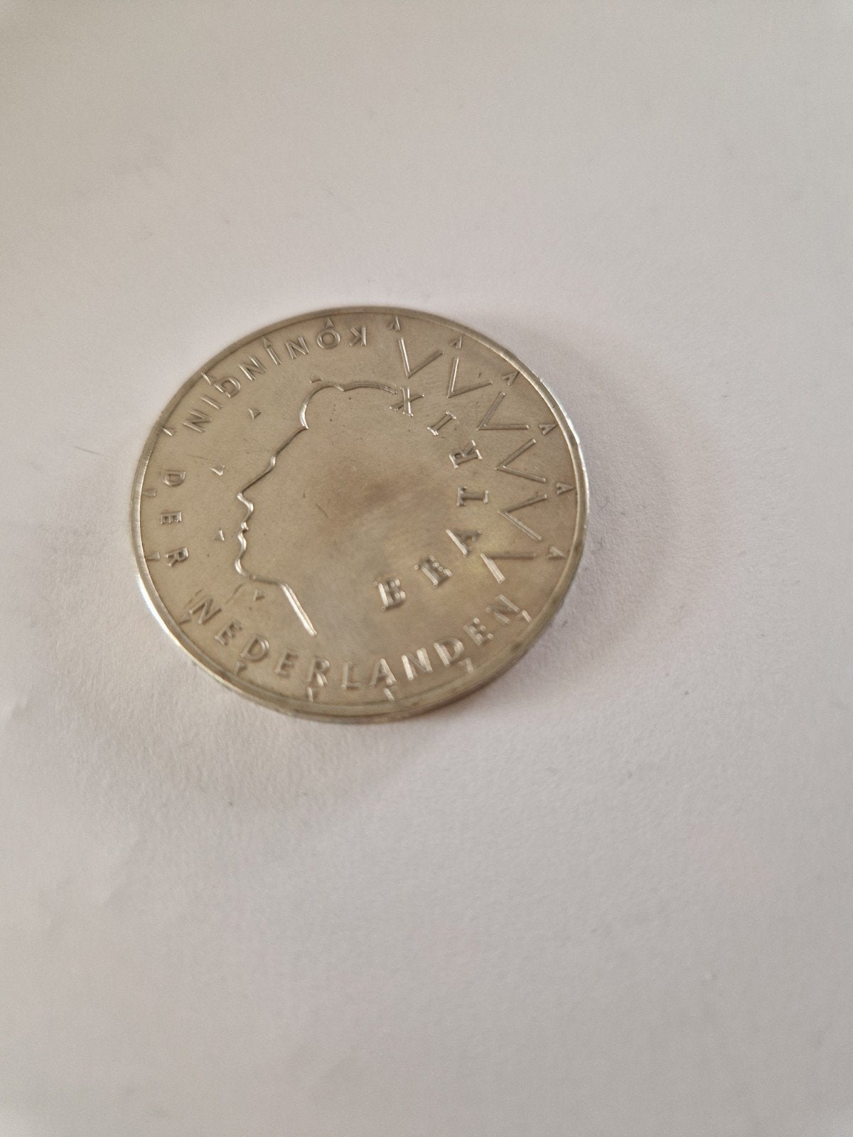 Zilveren Nederlandse herdenkingsmunt van 50 gulden uit 1987, Ophalen of Verzenden