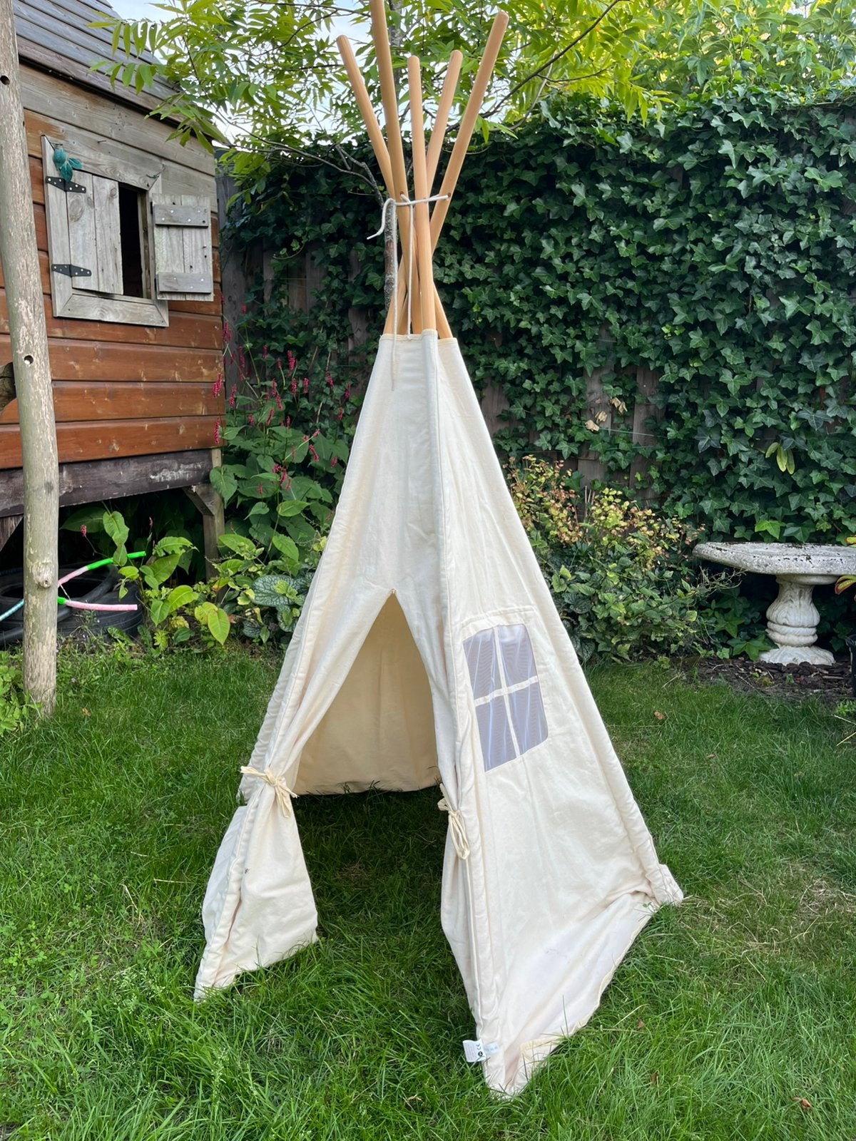 Tipi tent Petite Amelie, Ophalen, Zo goed als nieuw, Hout