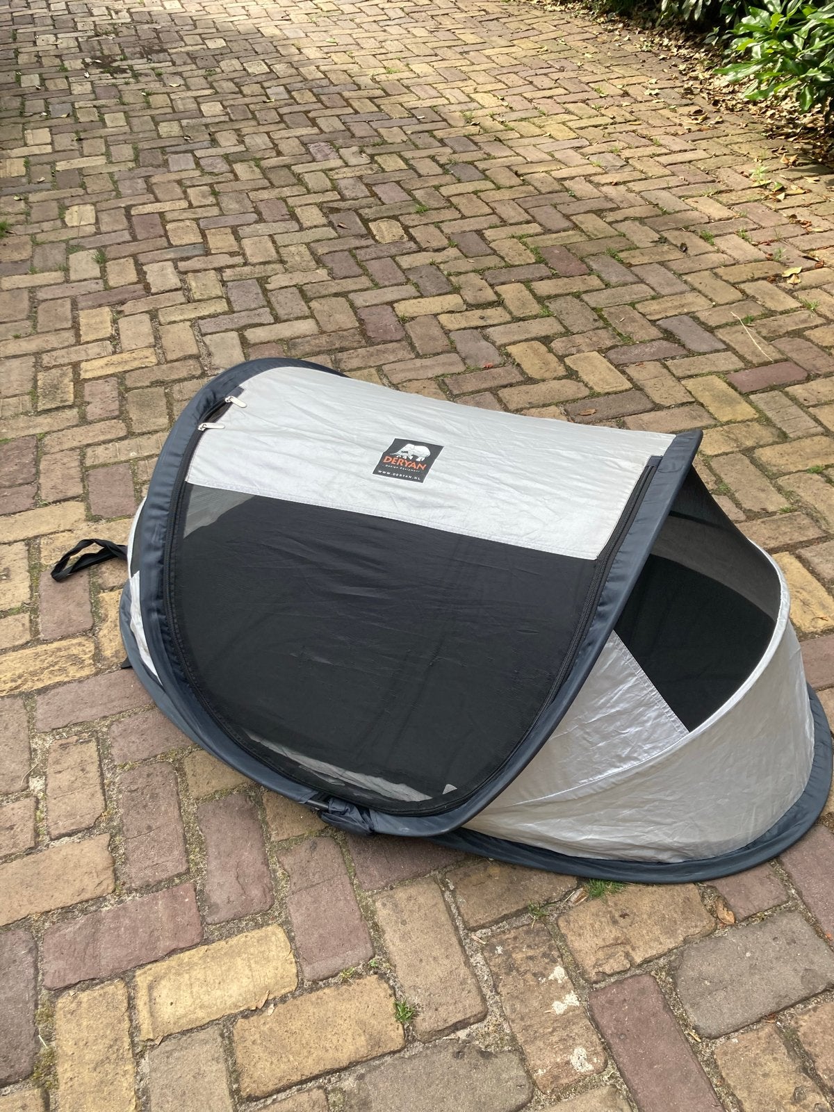 Deryan Peuter Luxe Reisbedje - Lichtgewicht en Compact, Ophalen, Gebruikt