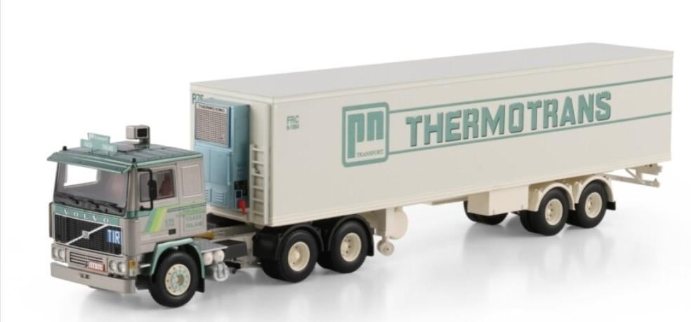WSI VOLVO F10 + KOELTRAILER - P NYHOLM, Hobby en Vrije tijd, Modelauto's | 1:50, Wsi, ., Nieuw, Ophalen of Verzenden