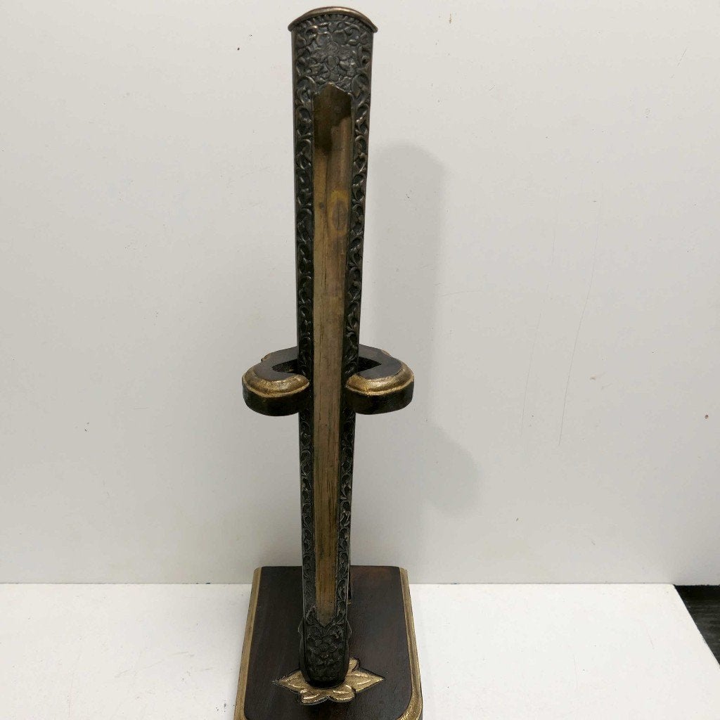 Pendok voor Keris uit Madura. QP1 Kris Indonesie Java schede, Antiek en Kunst, Ophalen of Verzenden