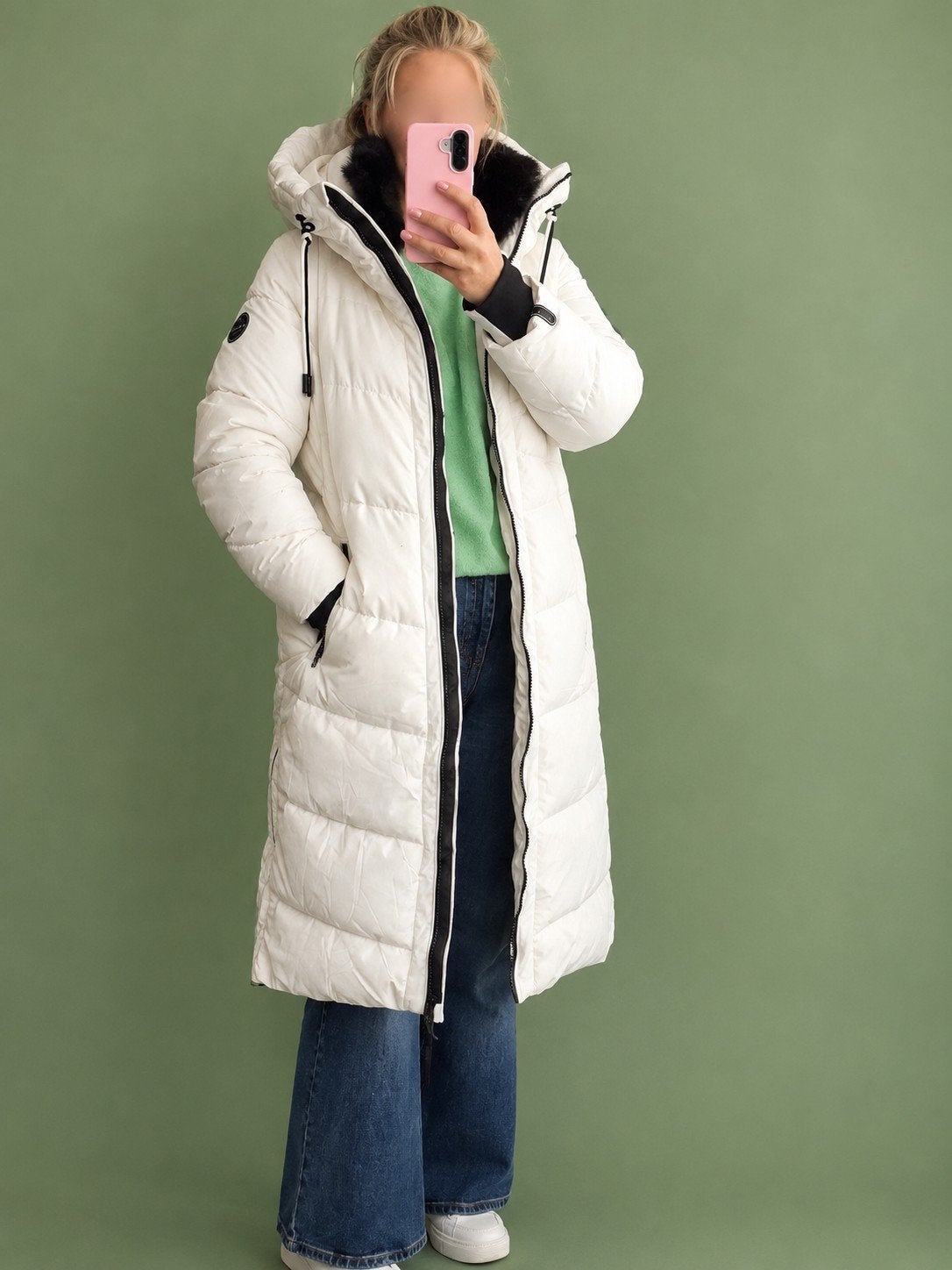 Marikoo Wintermantel offwhite XXL
STEPPMANTEL NADAREE XVI -, Marikoo, Verzenden, Wit, Maat 46/48 (XL) of groter