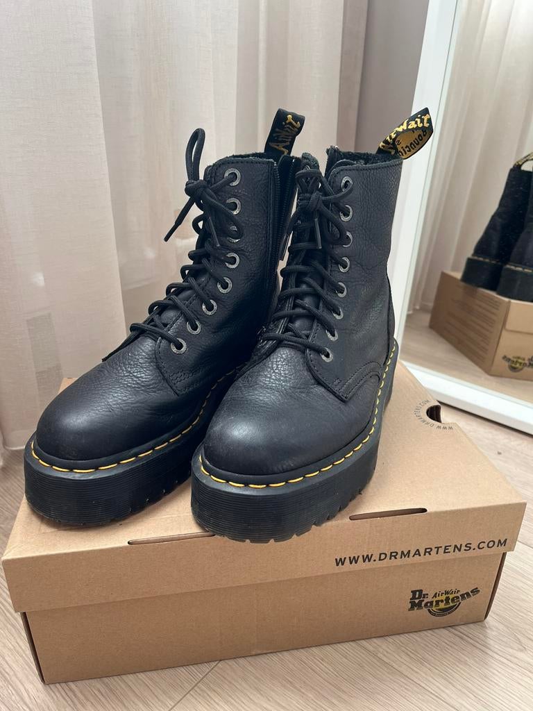 Dr martens laarzen, Ophalen of Verzenden, Zo goed als nieuw, Zwart