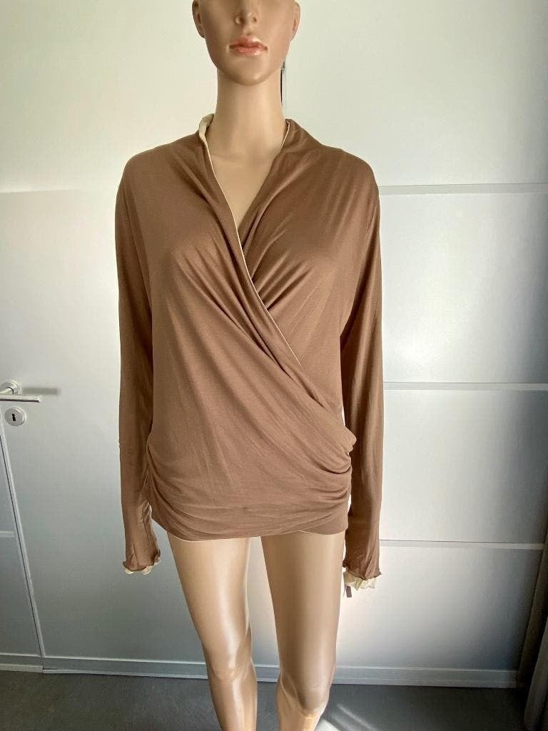 i376 Nieuw: The Barn: maat 42+44=L designer, The Barn, Beige, Maat 42/44 (L), Nieuw