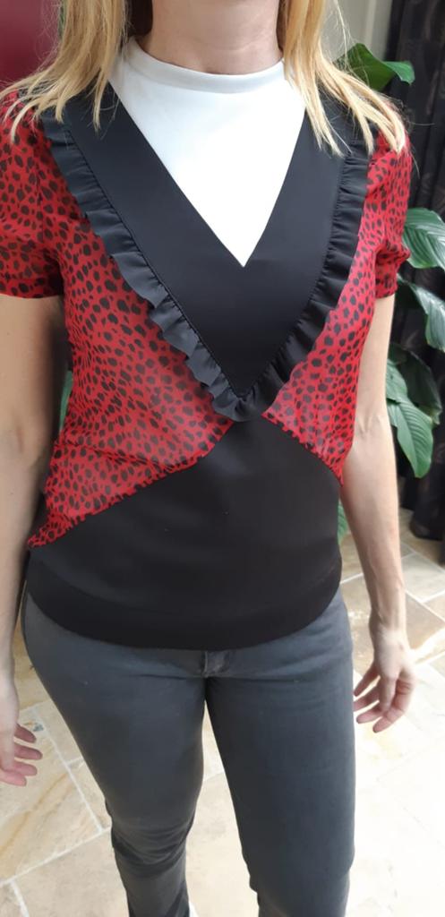 Lofty Manner t-shirt maat 38, Kleding | Dames, Maat 38/40 (M), Lofty Manner, Ophalen of Verzenden, Zo goed als nieuw