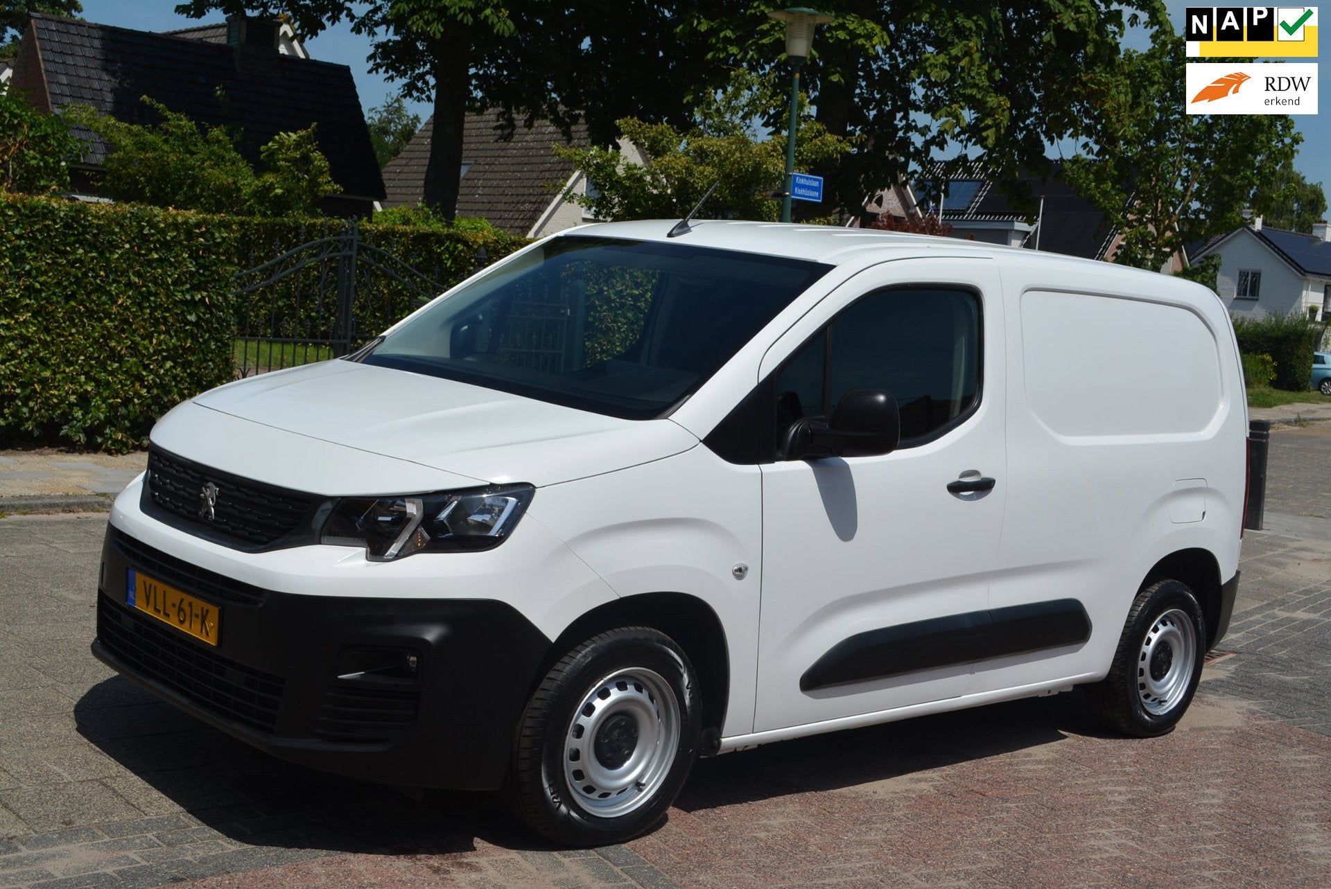 Peugeot Partner 1.5 BlueHDI Premium, Auto's, Voorwielaandrijving, Stof, Gebruikt, 4 cilinders