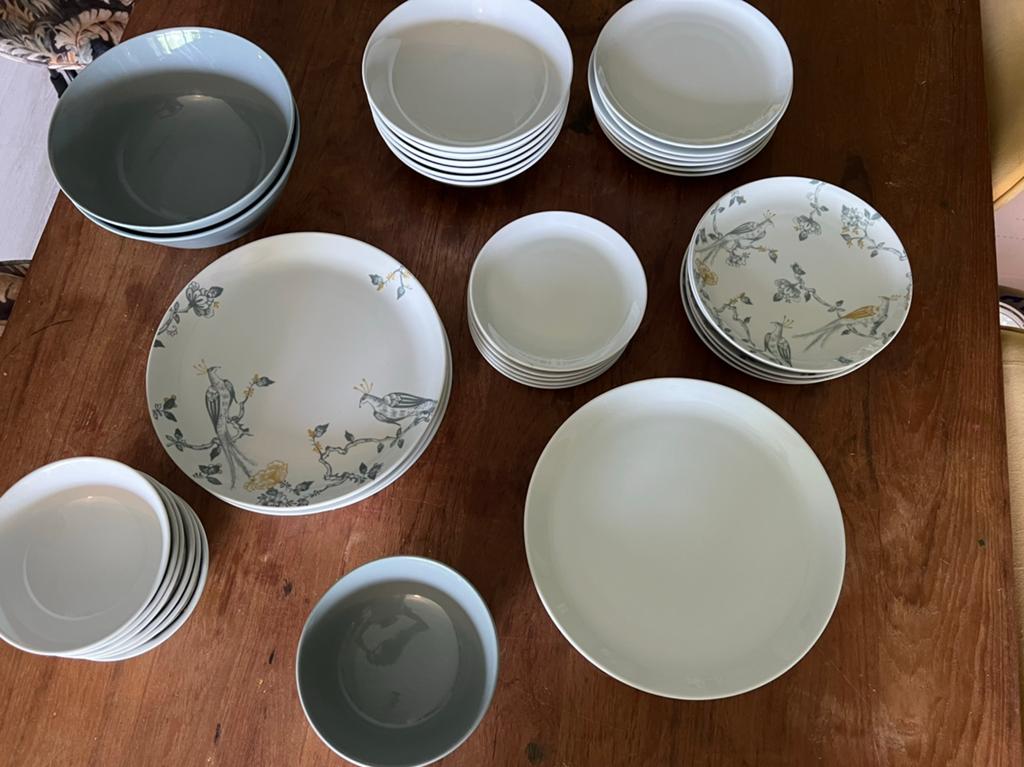 Villeroy & Boch Group Vivo Limited Edition Peacock 50 delig, Antiek en Kunst, Ophalen