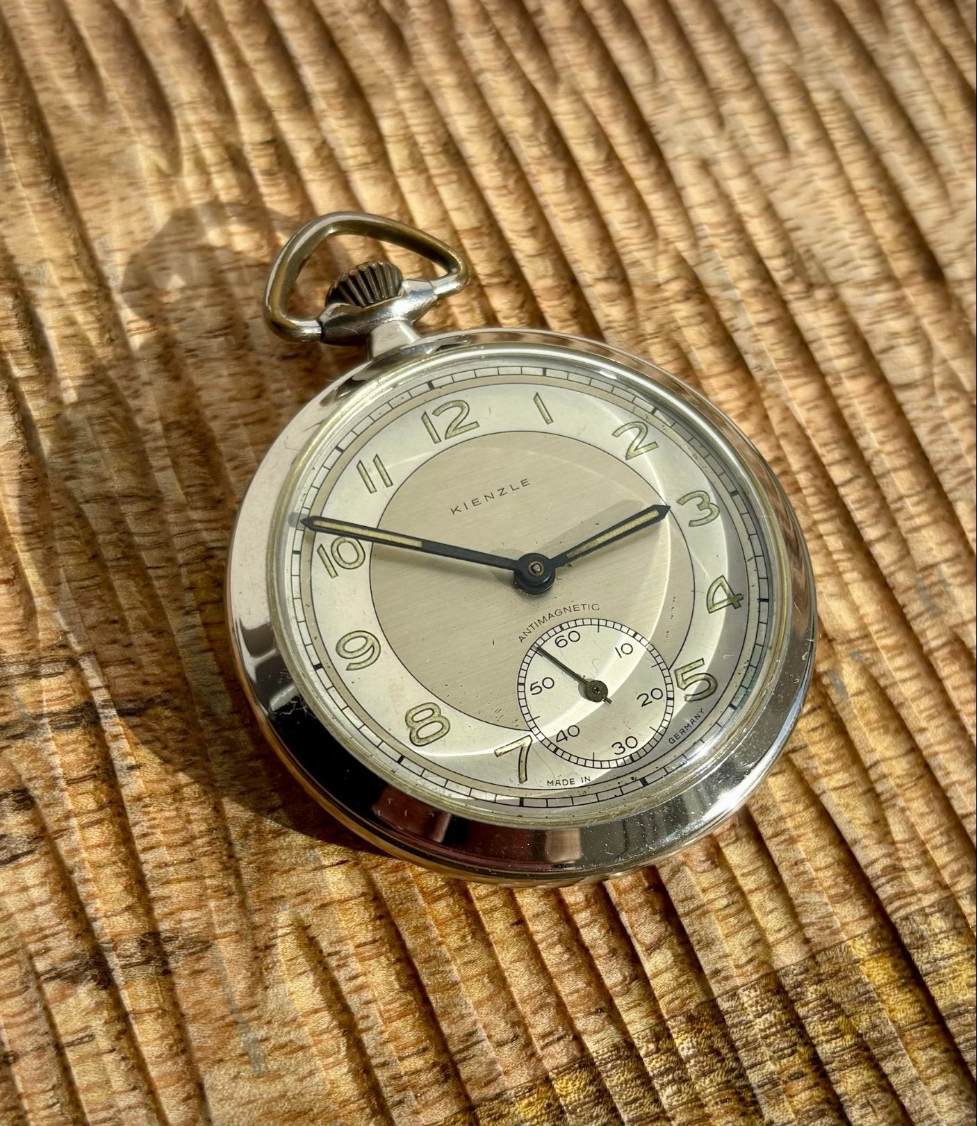 Kienzle  146/00e  zakhorloge  (Vintage - Antiek), Overige merken, Zakhorloge, Staal, 1960 of later
